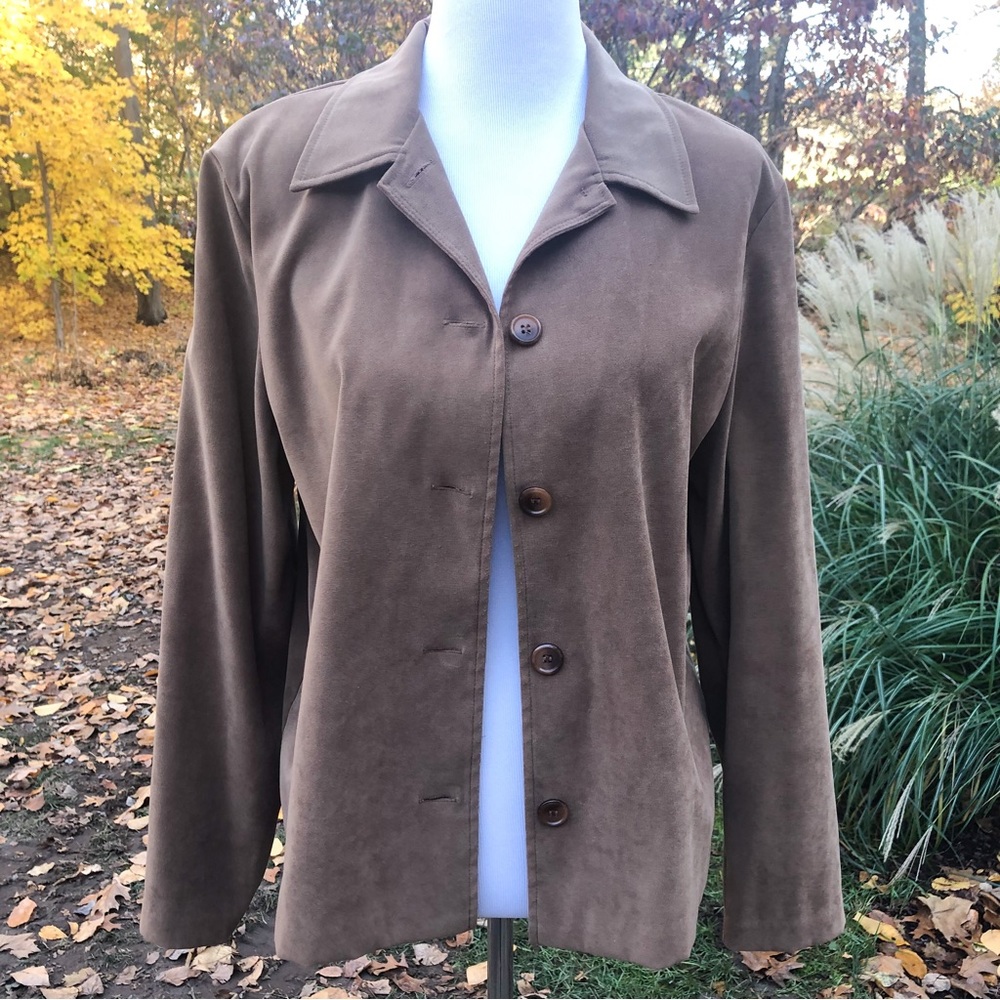 Briggs New York Brown Blazer